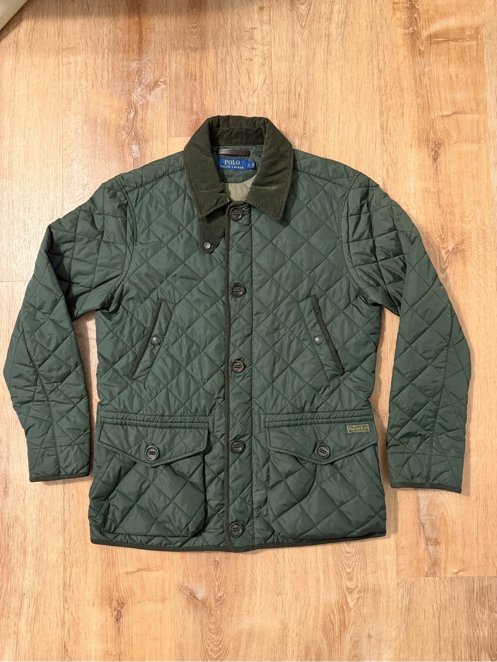 POLO Ralph Lauren Men's Classic Quilted Field Jacket / Quilted Barn Jacket